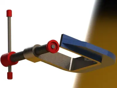 C-Clamp clamp Free 3D model