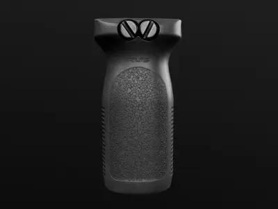 Magpul RVG Rail Vertical Grip Low-poly 3D model