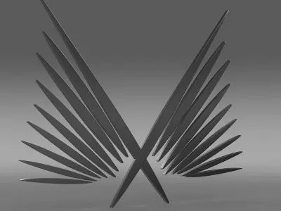 izaro logo 3D model by Sergey
