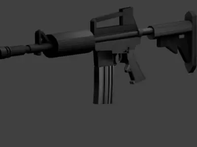 M4A1 rifle 3D model order