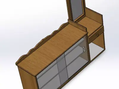 Dressing Table 3D print model