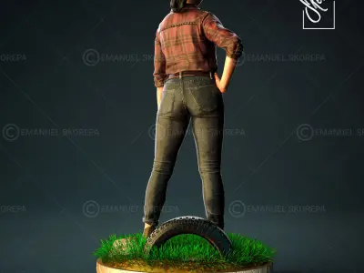 Dina - The Last of Us Part 2 3D print model