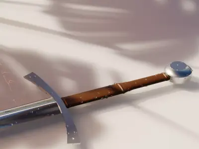 Medieval Arming Sword Type XVa 3D model