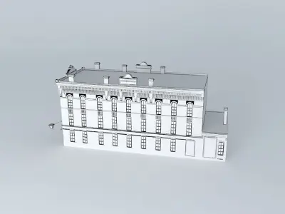 Stn 8  St Paul Minnesota Former Fire Headquarters Station 8  ... Free 3D model