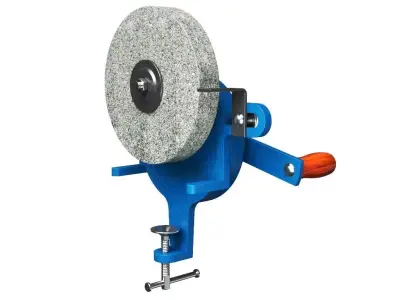 Manual Bench Grinder 3D model