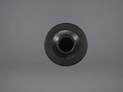 PBS-4 Russian Silencer Low-poly 3D model