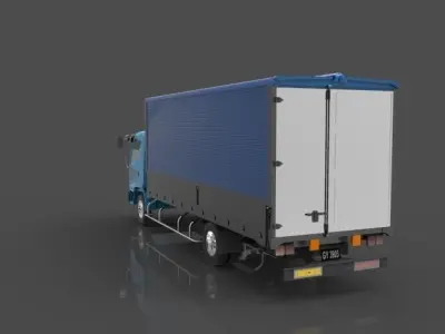 Isuzu Truck Free 3D model