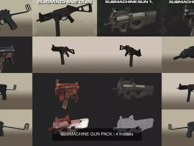 SUBMACHINE GUN PACK