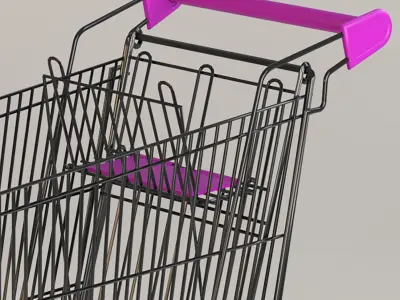 Trolley 3D model buy