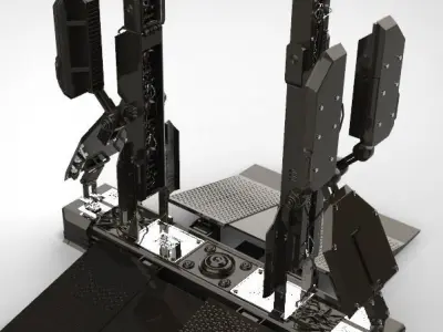 sci fi - Phase gate 3D model