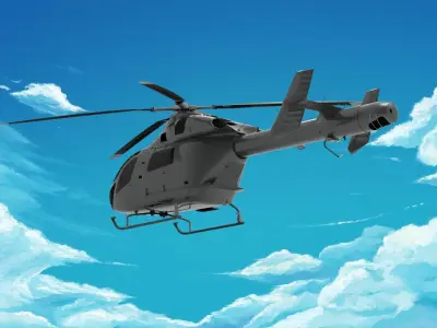 MD Helicopters MD Explorer 3D model