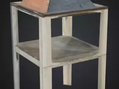 Halo Cartographer - Tower for Video Game 3D model