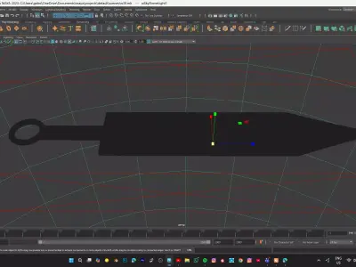SWORD MODEL Low-poly 3D model 2