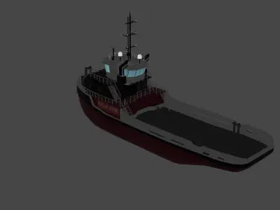 Rescue Zone  Ship 3d Model 3D model 3D model purchase