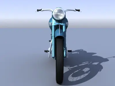 1960 Triumph Thunderbird 3D model