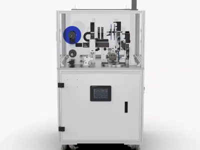 Automatic Label Laminating Machine 3D model