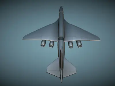 Boeing 2707-300 - 3D Printable Model 3D print model