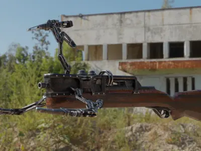 Future Rifle 3D model