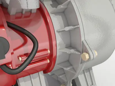 WaterPump water pump 3D model