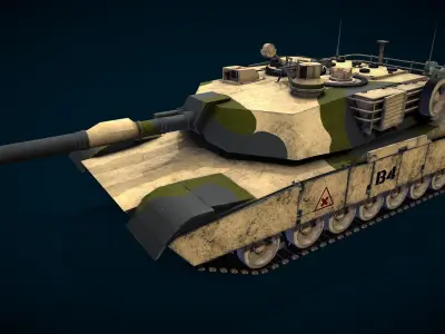 Battle crate 3D model