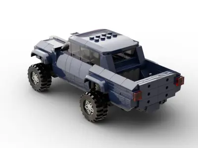 MocBricks3D - Lego Racing Truck 3D print model purchase