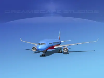Boeing 787-8 Southwest Airlines 3D model