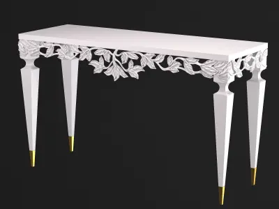 christopher guy console table set 3D model