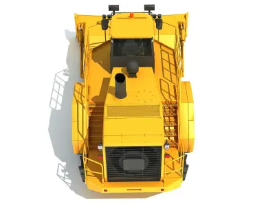 Wheel Dozer 3D model purchase