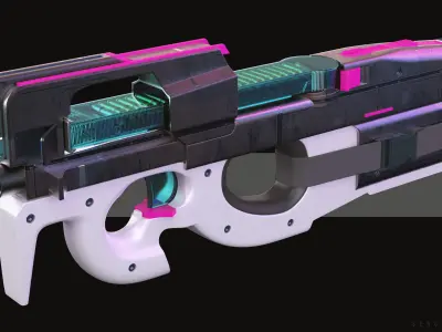 FN P90MN 3D model