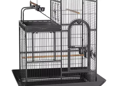 Nickelson Deluxe Parrot Bird Cage  3D model