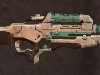 M-96 Machine 3D model