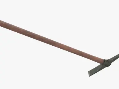 Pickaxe Low-poly 3D model