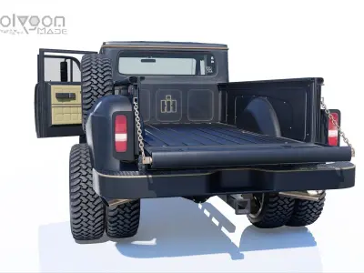 International Harvester Travelette Dually 3D model