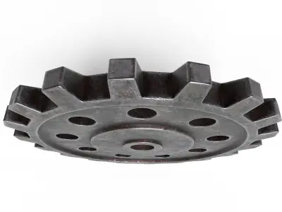 Industrial Gear 3D model
