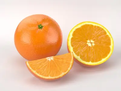  Orange Fruits 