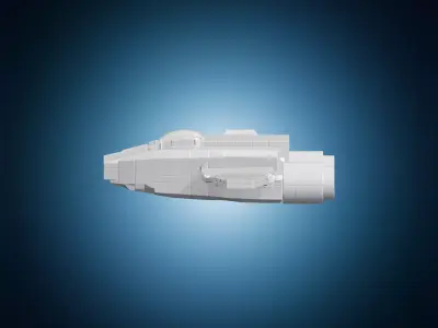 LEGO Spaceship 3D Print Model 3D print model