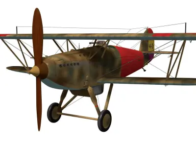 hawker fury 3D model get