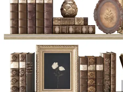 Decorative Set 04 3D model