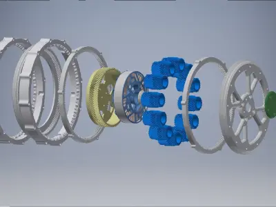RFX smaller gears 3D model