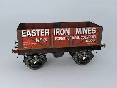 EASTER IRON MINE'S Wagon Free 3D model