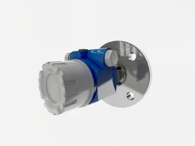 3D model of Absolute Gauge Pressure Cerabar PMC51 Endress Hauser Free low-poly 3D model