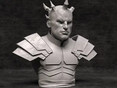 Savage Opress bust Free 3D print model
