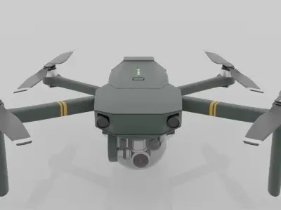 DJI Mavic pro Drone 3D 3D model