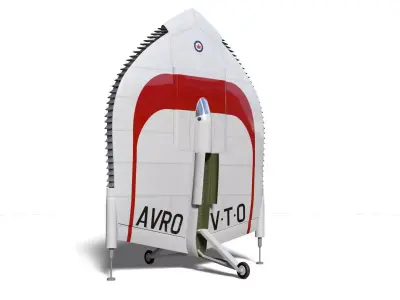 Avro Canada Project Y 3D model