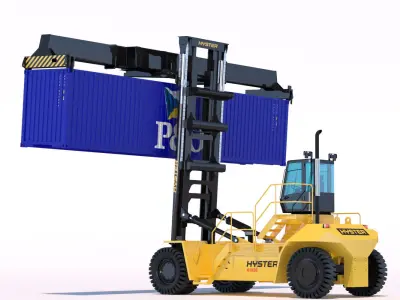 Hyster H1050 Container Handler 3D model