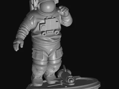 spaceman 3D print model