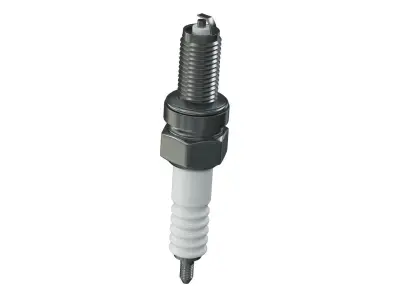 Spark Plug 3D model from CGTrader - UV Mapped