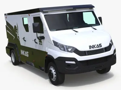  Iveco CIT Armored Vehicle Simplified 