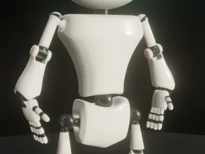 ChotuRobo Free low-poly 3D model