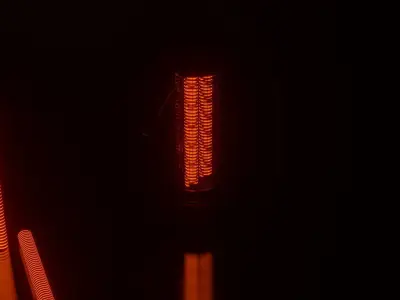 Vintage Electric Heater 3D model